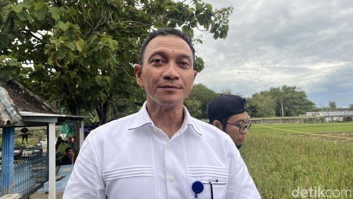 Dirreskrimsus Polda Jateng Kombes Dwi Subagio saat ditemui di makam siswa SMKN 4 Semarang di TPU Bangunrejo, Sragen, Jumat (29/11/2024)