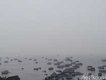 Langit Labuan Bajo Tampak Kabur, Namanya Fenomena Haze