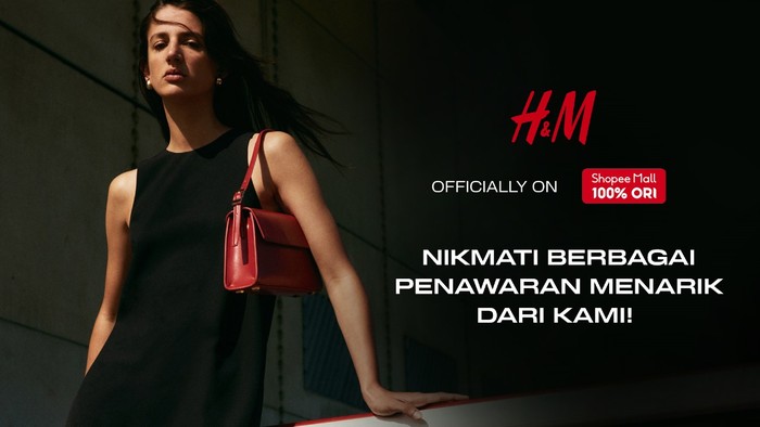 H&M Hadir di Shopee Mall, Tawarkan Promo Koleksi Fashion Terkini