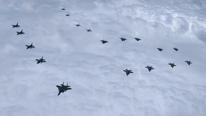 South Korean warplanes. (File photo: AFP)