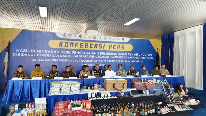 Konpers Dirjen Bea Cukai tentang 28 Kasus Narkoba di November 2024