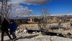 Melihat Reruntuhan Kuil Romawi di Kota Baalbek Lebanon