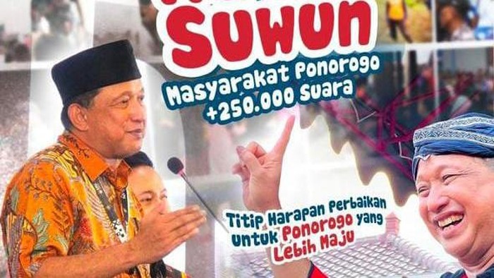 Paslon Pilbup Ponorogo Ipong-Luhur.