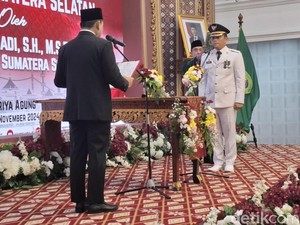 Cheka Virgowansyah Resmi Dilantik Jadi Pj Walkot Palembang, Berikut Profilnya