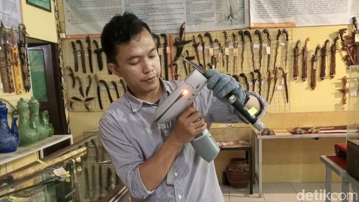 Penelitian BRIN di Museum Prabu Siliwangi Sukabumi.