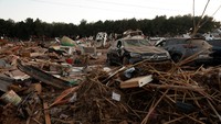 Paiporta, yang dihuni 27.000 penduduk, merupakan salah satu kota yang dianggap oleh media lokal sebagai titik nol banjir bandang 29 Oktober yang menewaskan lebih dari 220 orang.