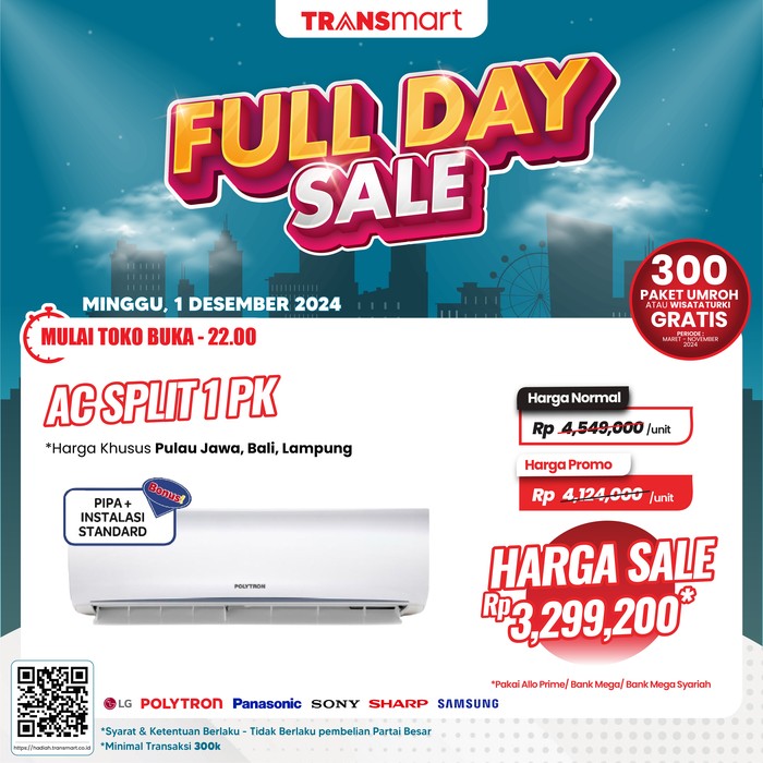 Transmart full day sale