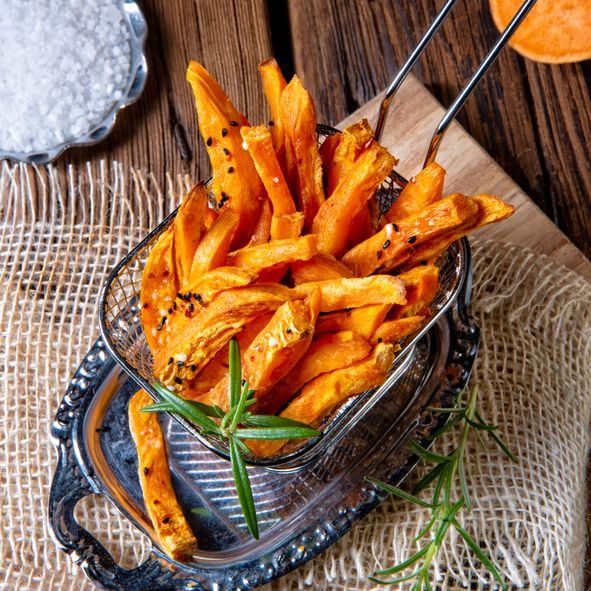 ##  Crispy Air Fryer Sweet Potatoes: Easy Recipe for a Healthy Treat