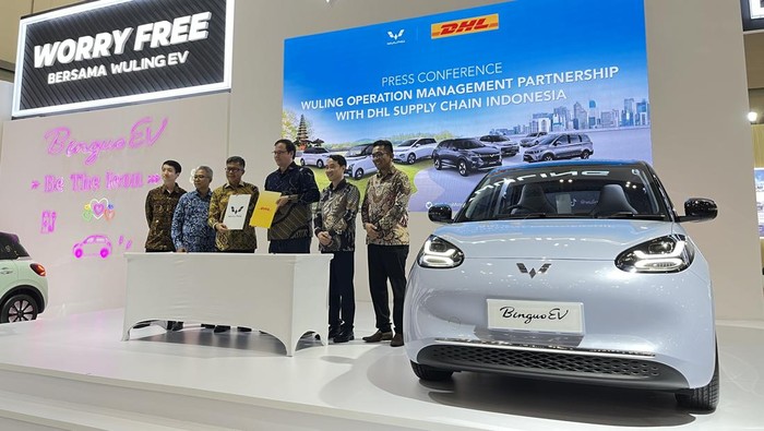 Wuling Motors (Wuling) kerja sama dengan DHL Supply Chain Indonesia