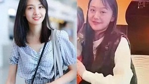 Ini perbandingan penampilan Zheng Shuang dulu (kiri) dan sekarang (kanan). Foto: Weibo via Kbizoom