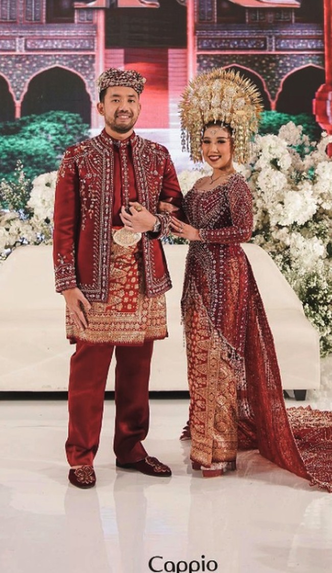 Kiky Saputri juga menikah dengan adat Minangkabau pada Januari 2023 lalu. Foto: dok. Instagram