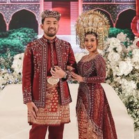 Kiky Saputri juga menikah dengan adat Minangkabau pada Januari 2023 lalu. Foto: dok. Instagram