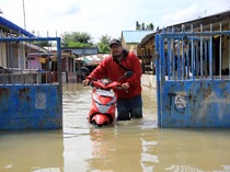 Banjir di Medan Belum Surut, Ribuan Rumah Terdampak