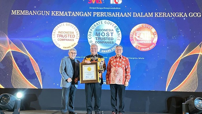 Bank Sumsel Babel raih Corporate Governance Perception Index (CGPI) 2024