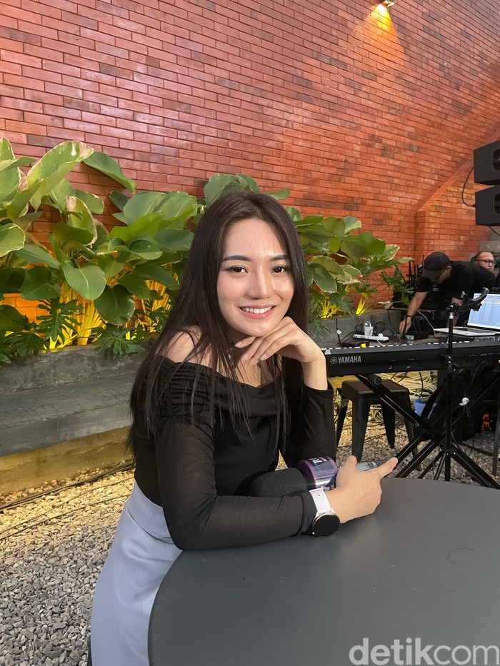 Berlliana Lovell Berlliana Lovell saat ditemui di kawasan Jakarta.