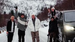 Potret Gading Marten Liburan Bareng Medina Dina, Nikmati Aurora di Norwegia