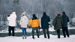 Potret Gading Marten Liburan Bareng Medina Dina, Nikmati Aurora di Norwegia