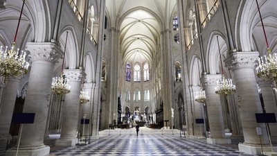 Katedral Notre-Dame Dibuka Lagi, Keindahannya Kini Lebih Memukau
