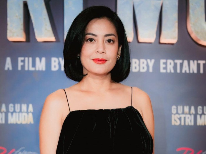 Lulu Tobing di Premiere Film Guna-Guna Istri Muda.