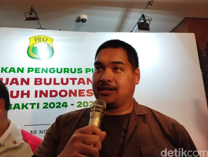 Menpora Dito Ariotedjo saat ditemui di Depok, Sleman, Sabtu (30/11/2024).