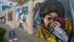 Mural untuk Palestina di Bogor Suarakan Perjuangan dan Perdamaian