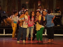 Kejutan! Ada Aksi Naruto di Tengah Musikal Dangdut Kukejar Kau Sayang