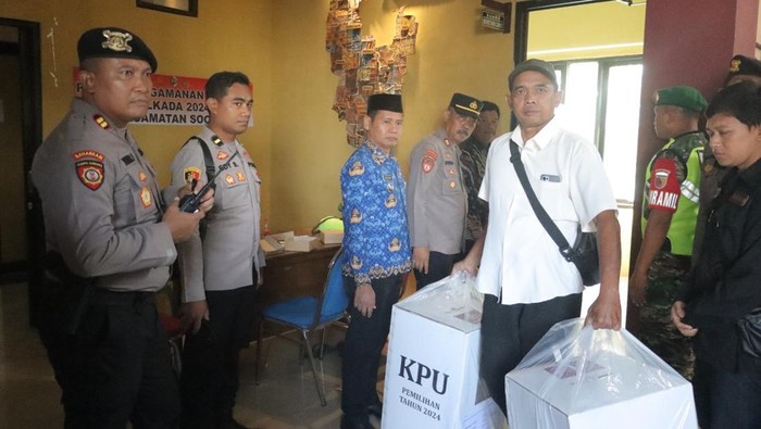Patroli besar Polres Mojokerto