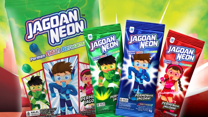 Permen Jagoan Neon by Situs PT United Family Food (Unifam).