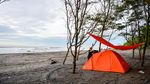 Sensasi Kemah di Pantai Selatan Jawa Barat