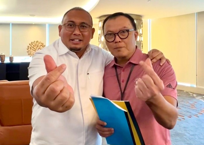 Temui Dirut Telkomsel, Andre Rosiade Perjuangkan Sinyal Seluler di Palembayan Agam