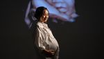 7 Potret Maternity Gritte Agatha, Elegan dengan Pakaian Tertutup