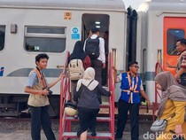 3.991 Penumpang Berangkat dari Stasiun Malang di Hari Pertama Angkutan Lebaran