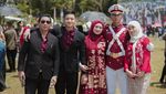 Potret Isra Mashel Arifin Jadi Pasukan Cordon di HUT ke-80 RI