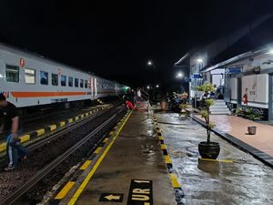 2 KA Terlambat 6 Jam Akibat Banjir di Jalur Pohgajih-Kesamben Blitar