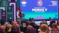 Wakil Presiden RI Periode 2019-2024 Maruf Amin membuka acara Munas V Perempuan Bangsa.