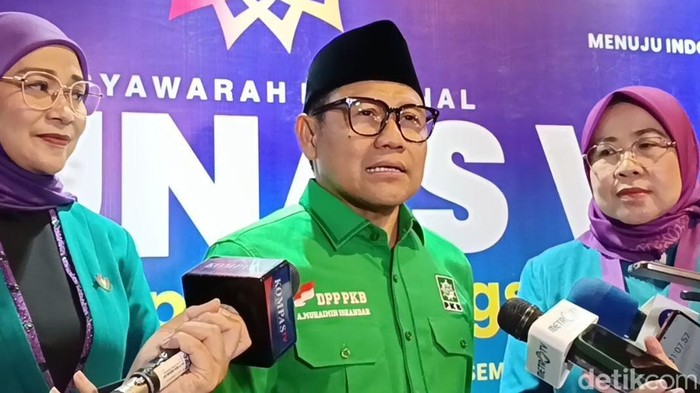 Menko Pemberdayaan Masyarakat (Menko PM) Muhaimin Iskandar atau Cak Imin (Rumondang/detikcom)