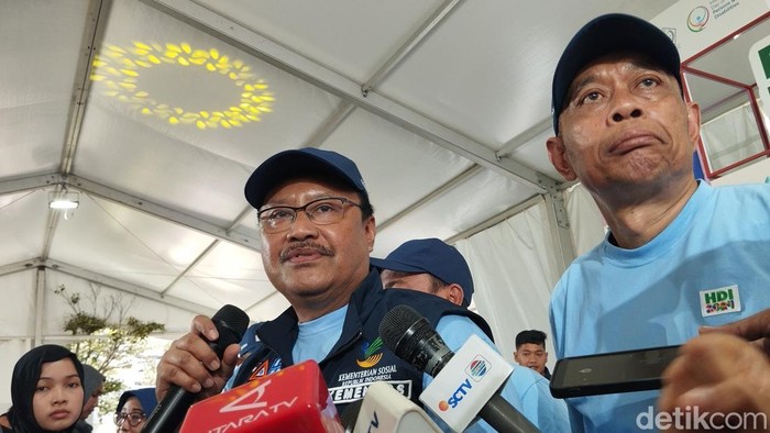 Menteri Sosial (Mensos) Saifullah Yusuf atau Gus Ipul. (Maulana/detikcom)