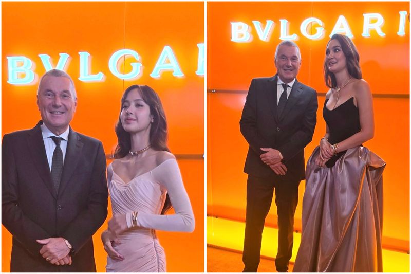 Momen Luna Maya dan Lisa BLACKPINK Bersanding di Acara Peluncuran BVLGARI Momen Luna Maya dan Lisa BLACKPINK Bersanding di Acara Peluncuran BVLGARI