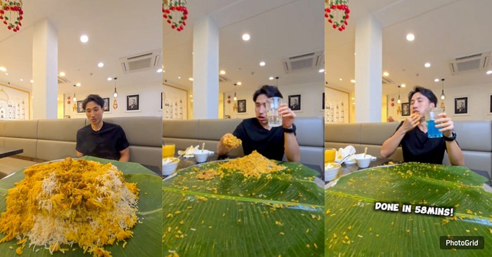 Gokil! TikToker Lahap Habis Biryani 8 Kg Kurang dari 1 Jam