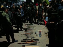 Patroli Pascapilkada di Jayawijaya, Polisi Amankan 12 Orang Bawa Sajam-Ganja