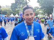 Sandiaga Uno Sorot Udara DKI Bersih 3 Hari Terakhir: Olahraga Lebih Segar