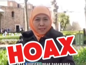 Viral Video Janjikan Santunan Jika Menang Pilgub, Khofifah: Hoax!