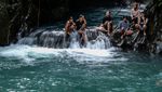Merasakan Kesejukan Wisata Curug Leuwi Mangrod