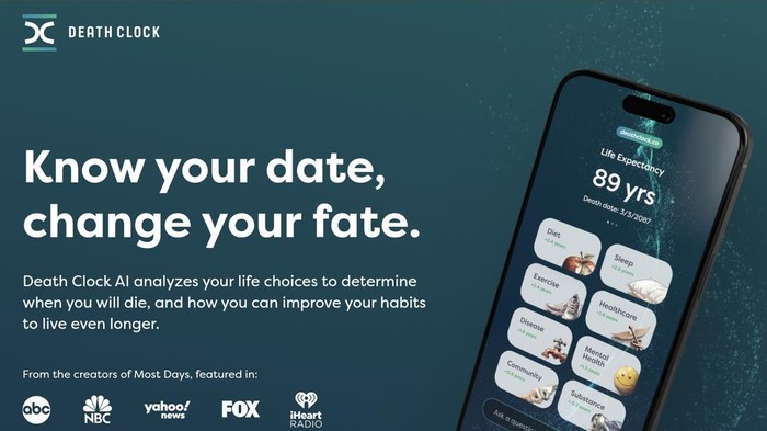 Aplikasi Death Clock yang klaim bisa ramal tanggal kematian pakai AI