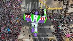 Balon Raksasa Kartun hingga Superhero Meriahkan Sambut Natal di Chile