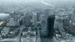 Foto: Kota Taipei dari Gedung Tertinggi di Taiwan