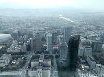 Foto: Kota Taipei dari Gedung Tertinggi di Taiwan