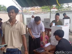 Hasil Coblosan Ulang di Sampang, Suara Kedua Paslon Turun Signifikan