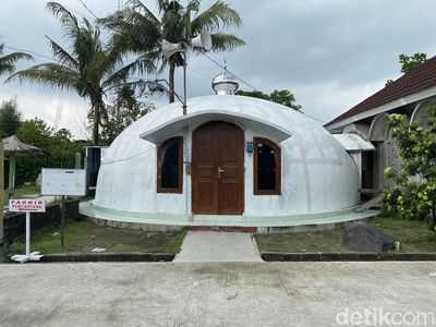 Penampakan Desa Wisata Rumah Domes yang Lucu, Bentuknya Bulat-bulat