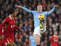 Sempat Disalip, Haaland Kejar Lagi Salah di Top Skor Liga Inggris